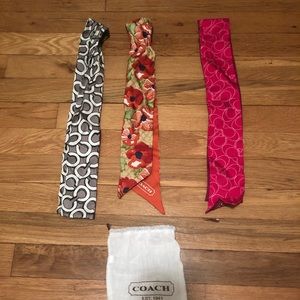 Coach scarfs